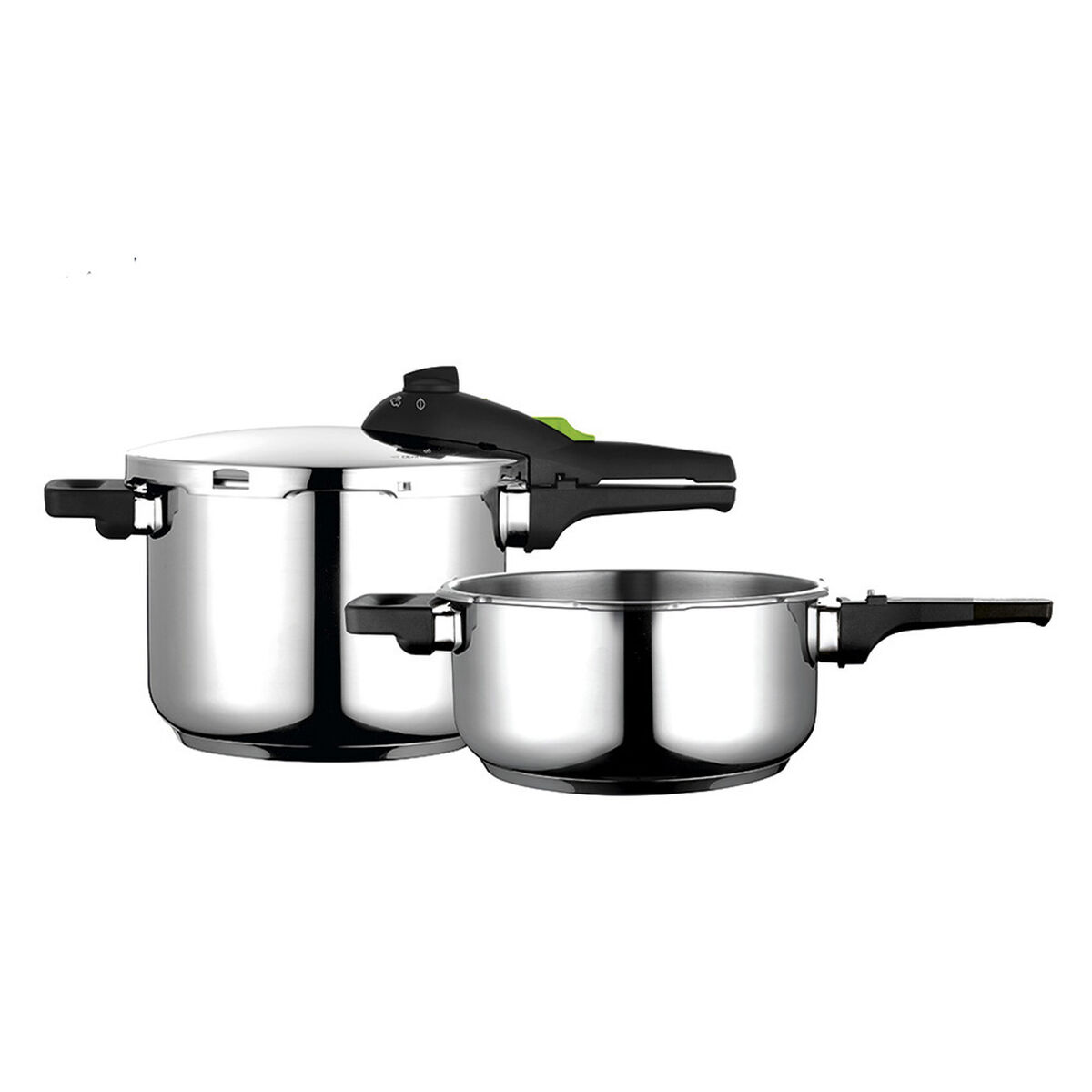 Set of pressure cookers Fagor Stainless steel 10 L 2 Pieces Set of pressure cookers Fagor Stainless steel 10 L 2 Pieces