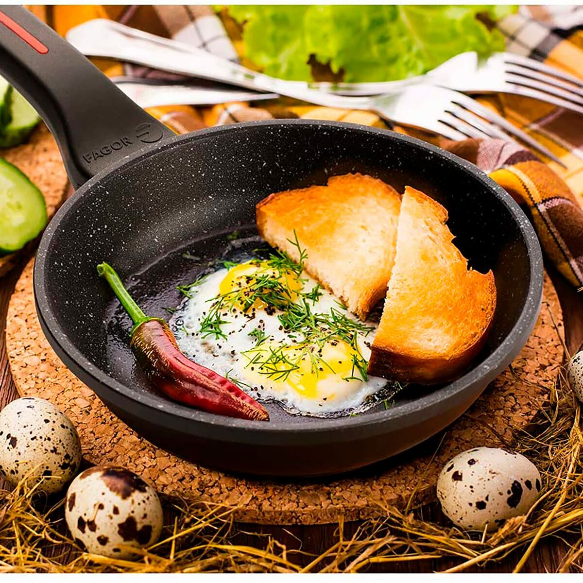 Pan Fagor ALUTHERM 26 Black