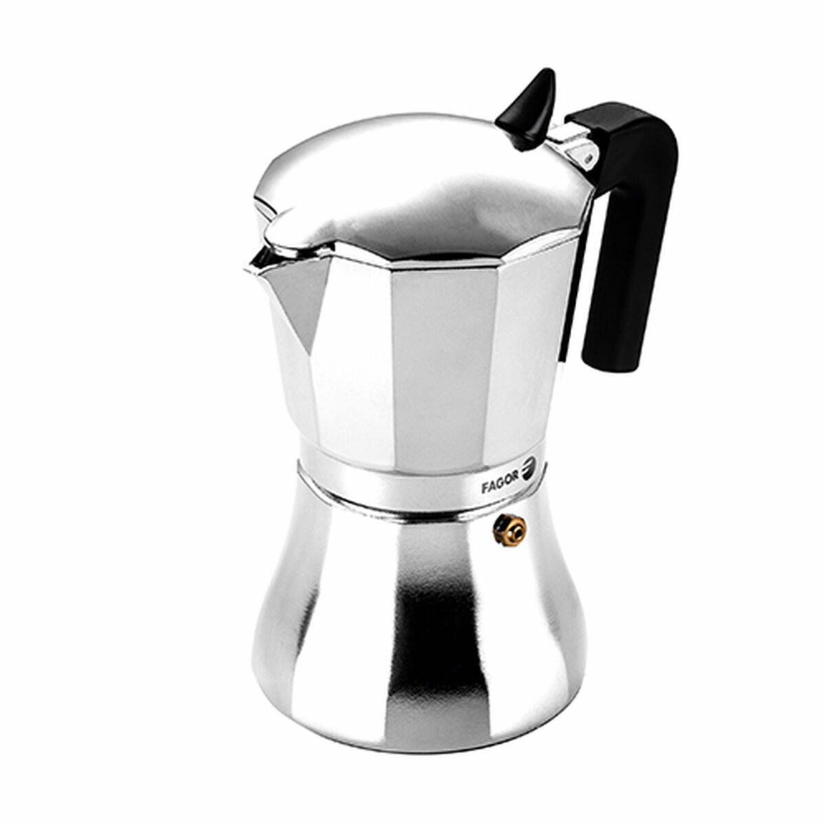 Italian Coffee Pot Fagor Aluminium Italian Coffee Pot Fagor Aluminium