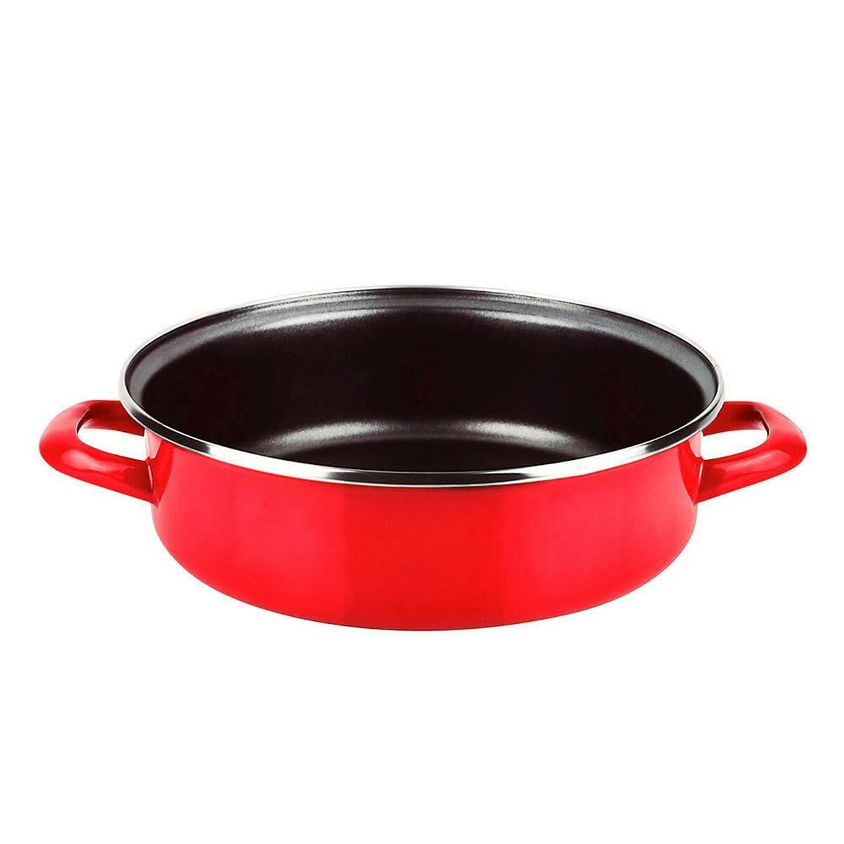 Lunch box Fagor Optimax Red Enamelled Steel Ø 24 cm Lunch box Fagor Optimax Red Enamelled Steel Ø 24 cm