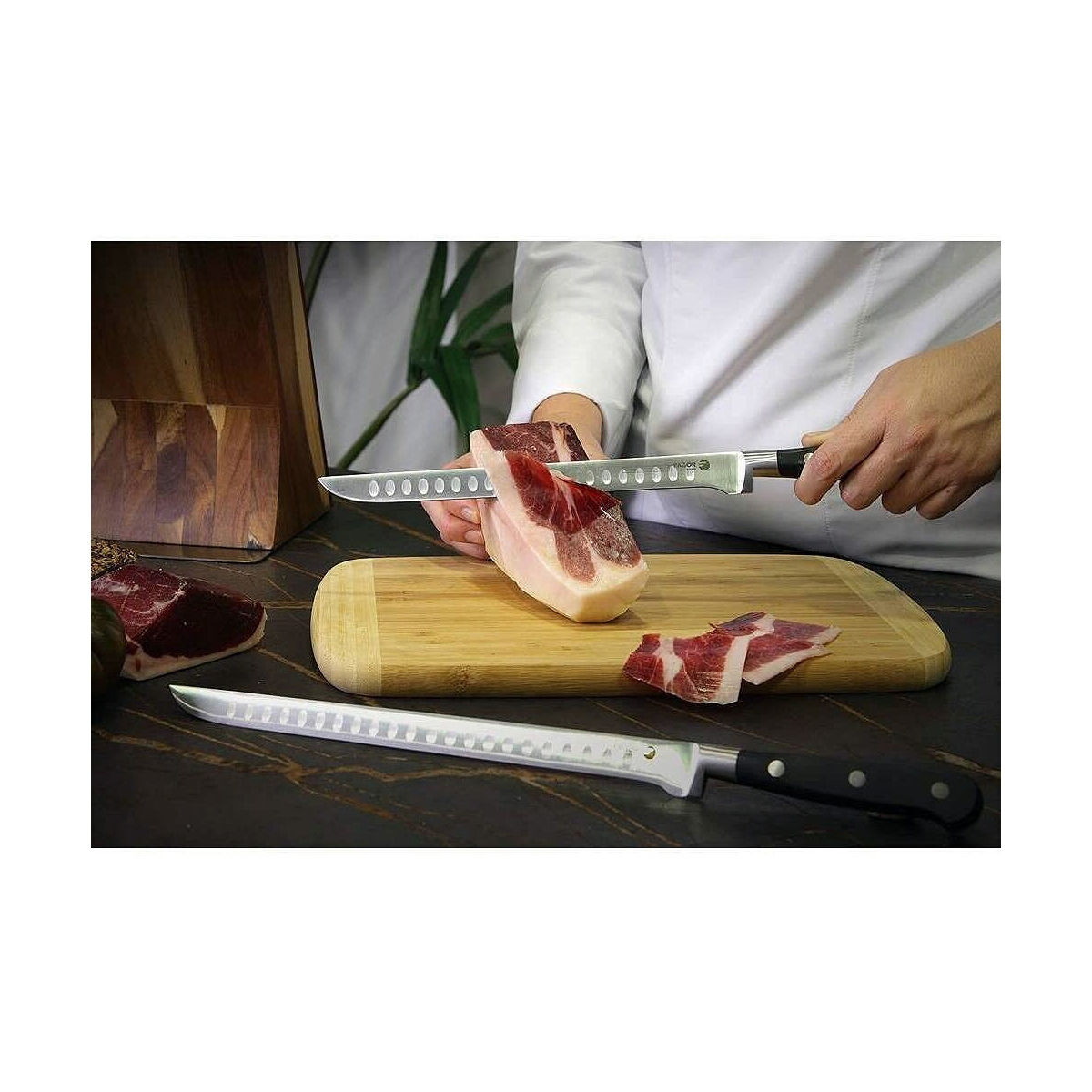 Ham knife Fagor Couper Silver Stainless steel Steel
