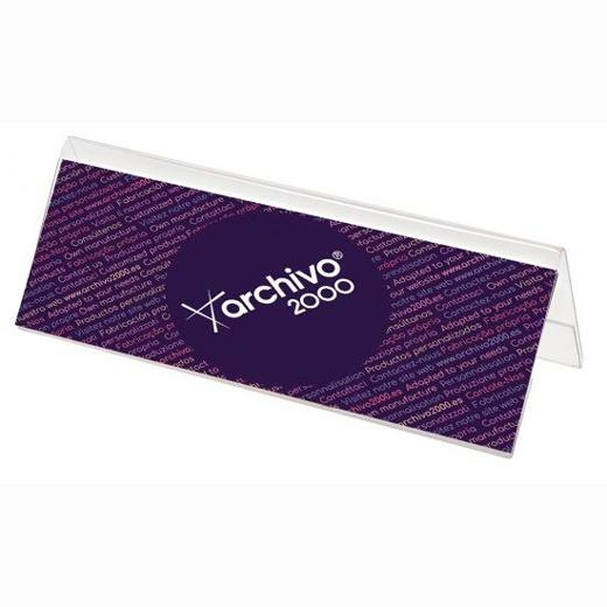 Counter Display Archivo 2000 Transparent Acrylic Tablecloth Counter Display Archivo 2000 Transparent Acrylic Tablecloth