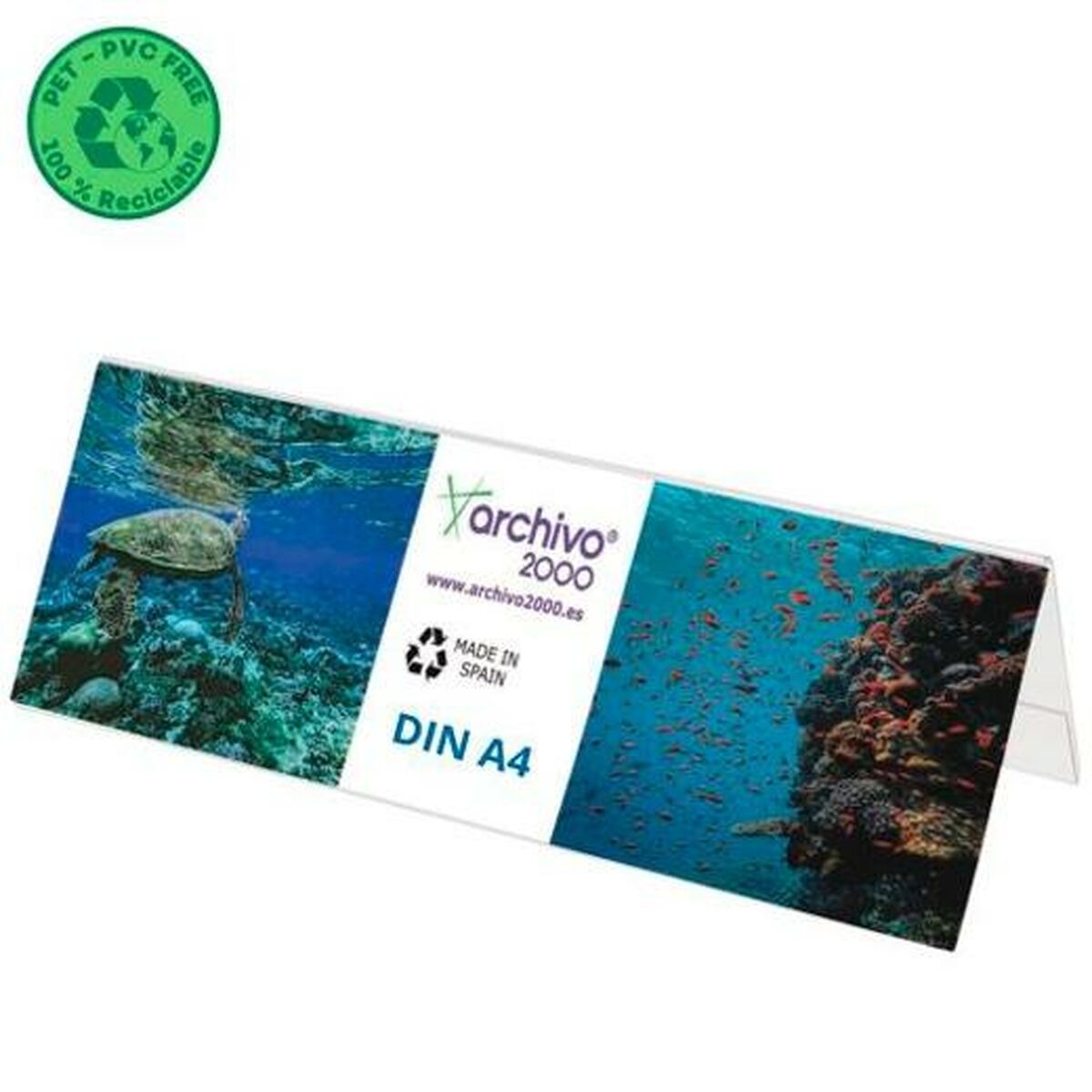 Counter Display Archivo 2000 Transparent A4 PET