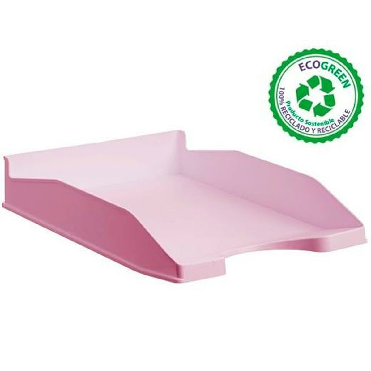 Filing Tray Archivo 2000 ECOGREEN Pink Recyclable 34,5 x 25,5 x 6 cm (6 Units)
