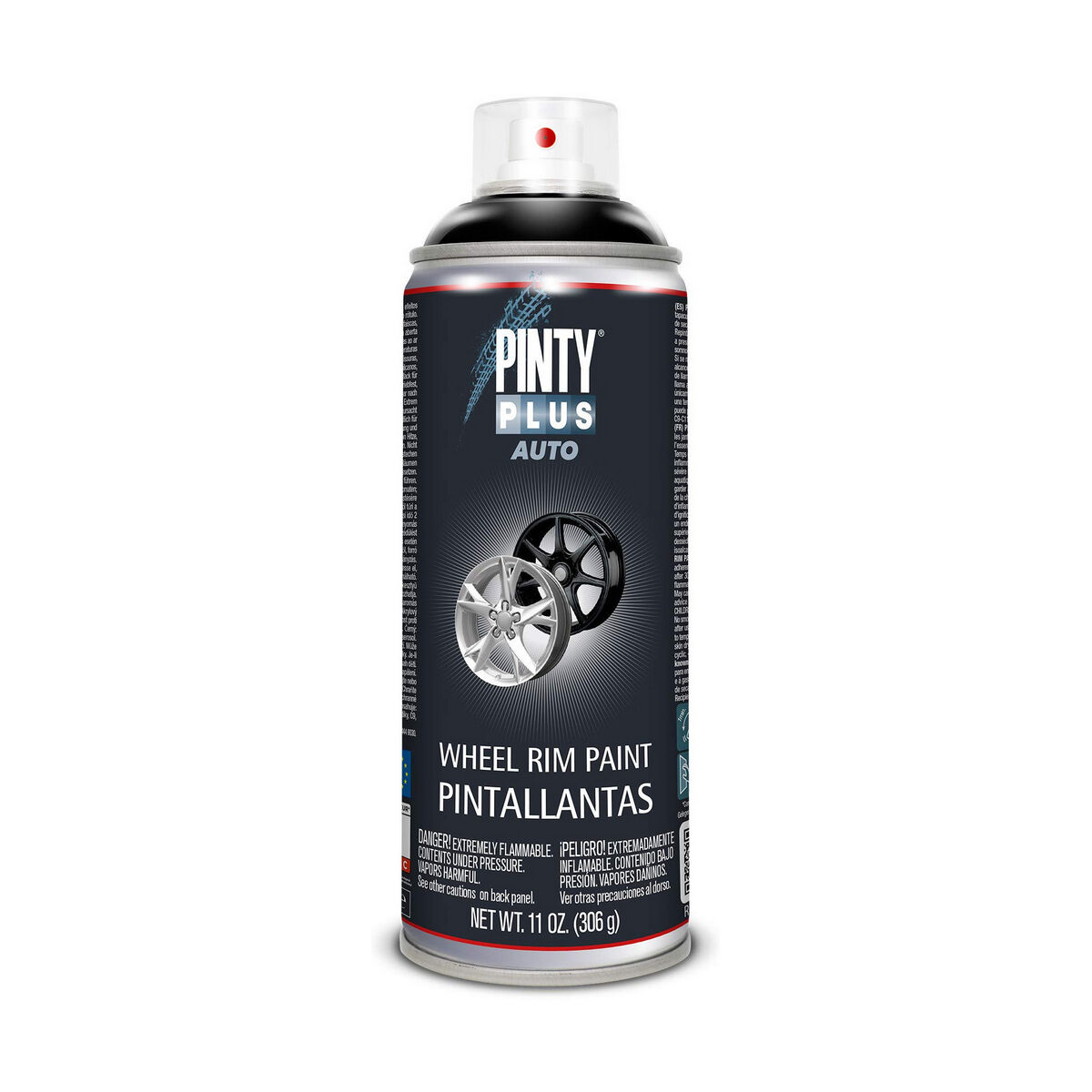 Spray paint Pintyplus Auto L104 Rim 400 ml Black Spray paint Pintyplus Auto L104 Rim 400 ml Black