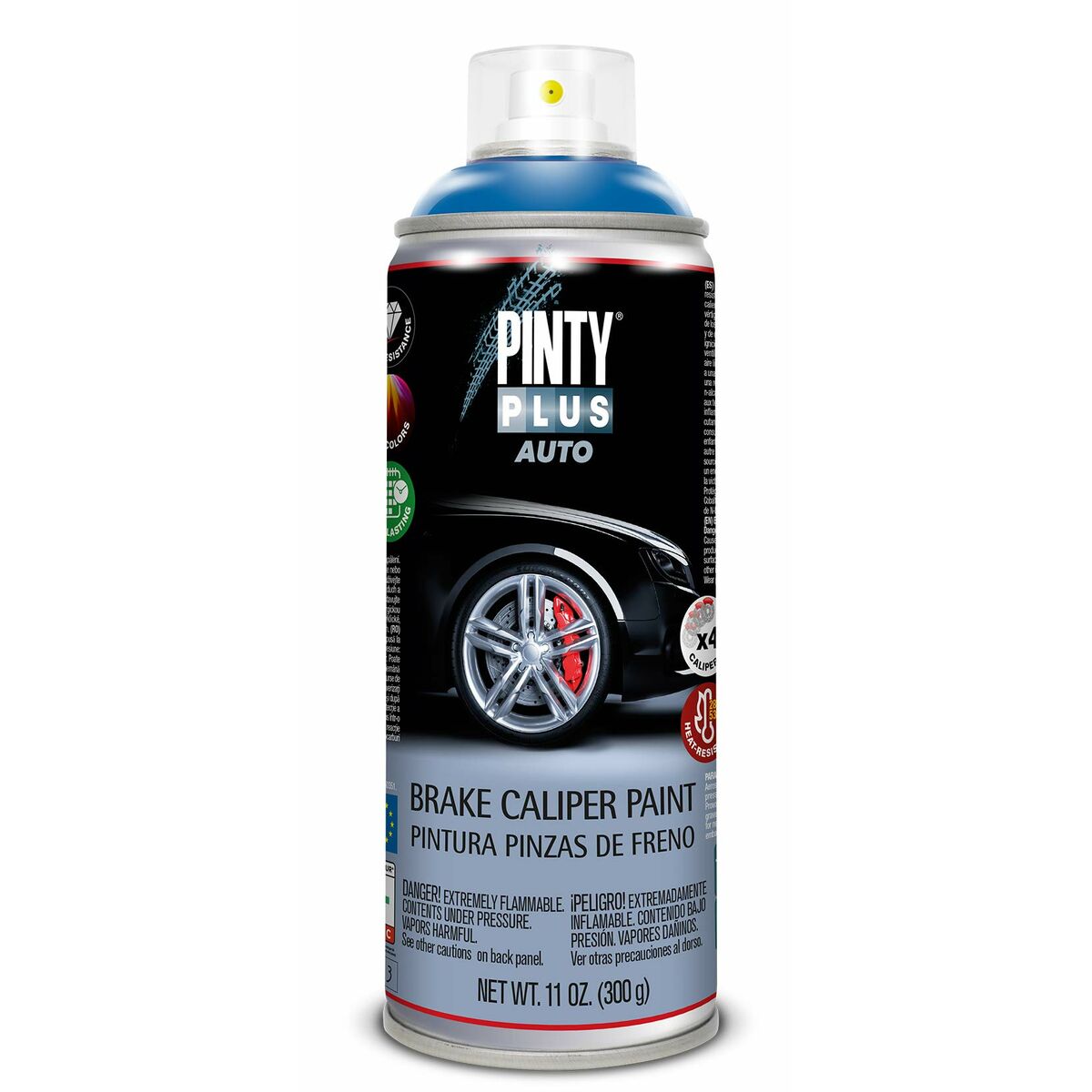 Spray paint Pintyplus Auto PF118 400 ml Brake Calipers Blue Spray paint Pintyplus Auto PF118 400 ml Brake Calipers Blue