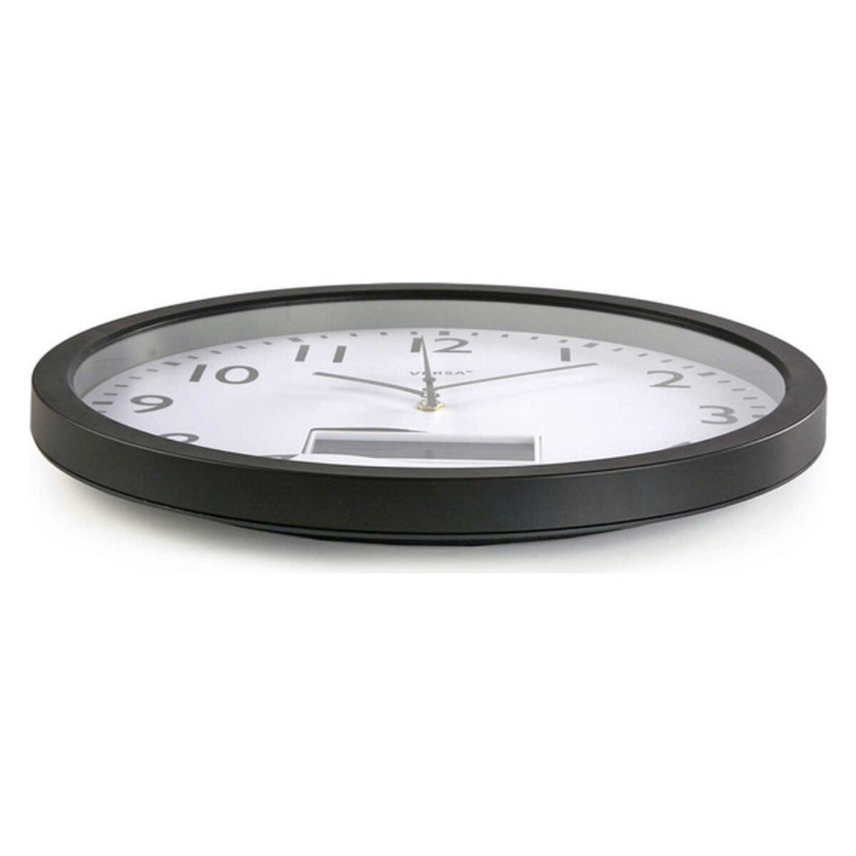 Wall Clock Versa Black Plastic Minimalist 4 x 35 x 35 cm