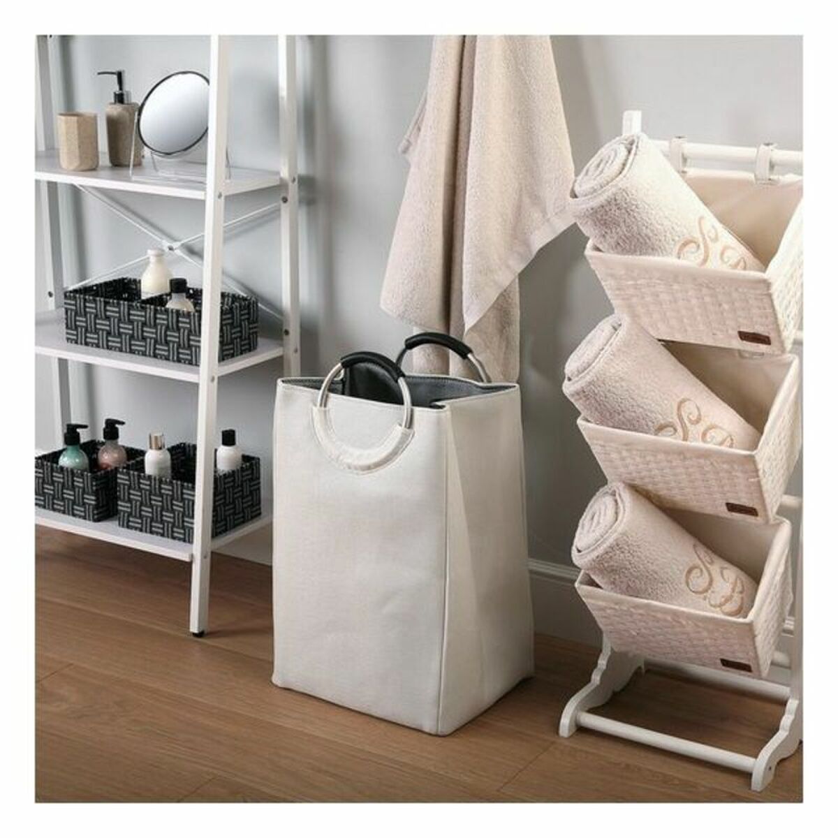 Laundry basket With handles Minimalist 30 x 55 x 36 cm