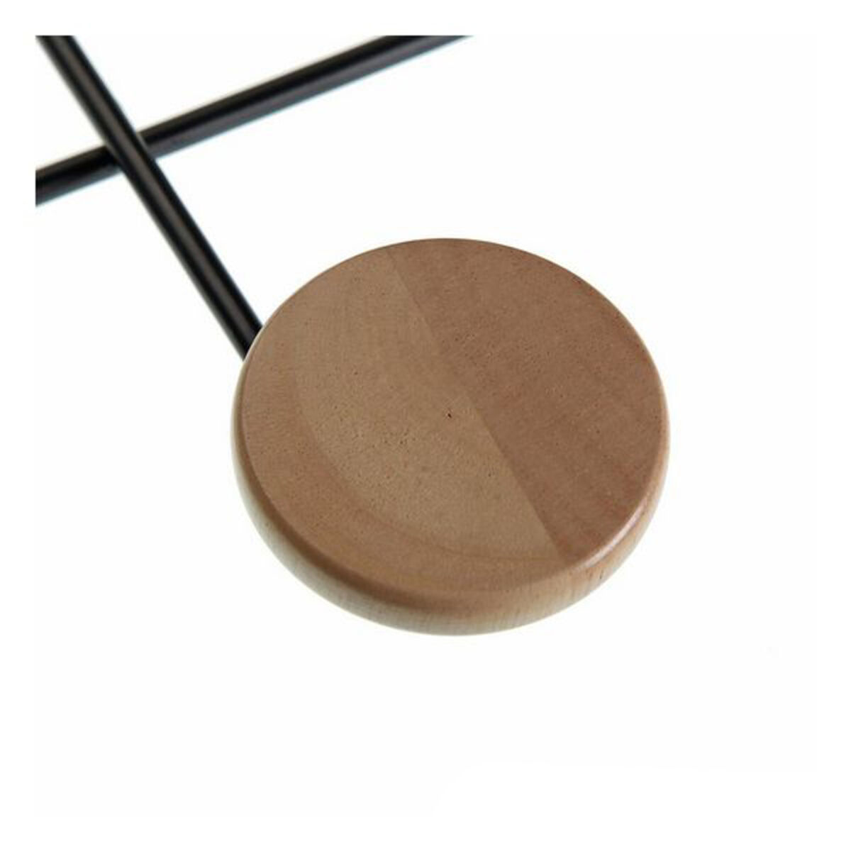 Coat rack Versa Metal Wood Resin MDF Wood (30 x 8 x 52 cm)