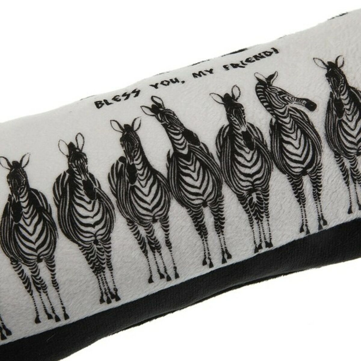 Door stop Versa Textile 7 x 15 x 83 cm Zebra