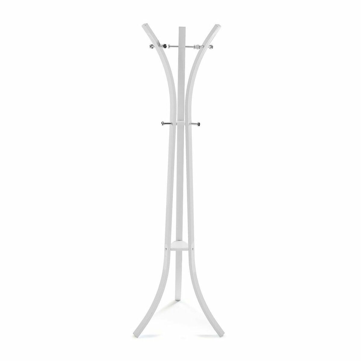 Coat rack Versa White Metal (58 x 175 x 58 cm)