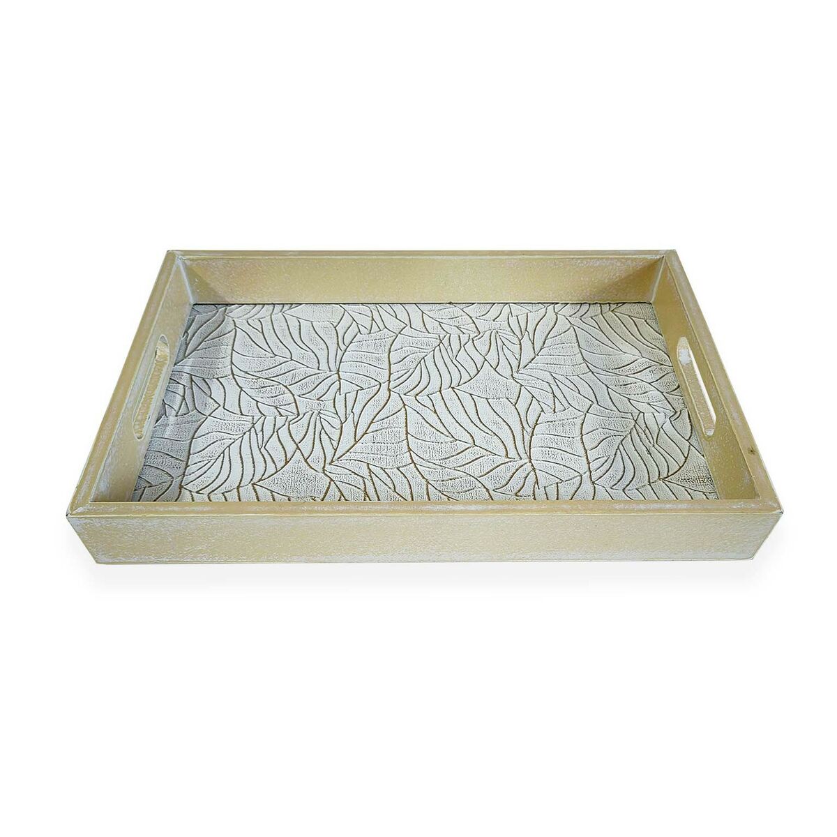 Tray Versa 23,5 x 4,5 x 36 cm MDF Wood Tray Versa 23,5 x 4,5 x 36 cm MDF Wood