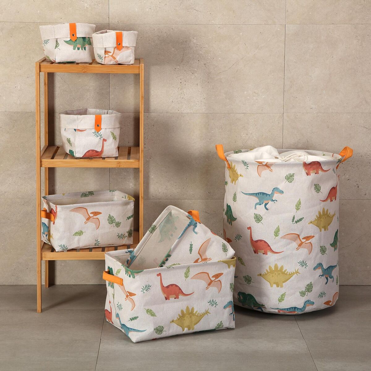Basket Versa Textile 10 x 10 x 10 cm 14 x 14 x 14 cm 12 x 12 x 12 cm