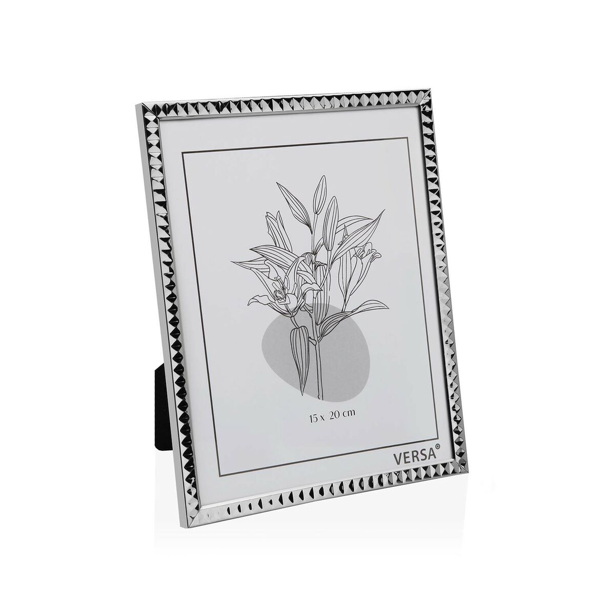 Photo frame Versa Silver Metal Minimalist 1 x 20,5 x 15,5 cm Photo frame Versa Silver Metal Minimalist 1 x 20,5 x 15,5 cm