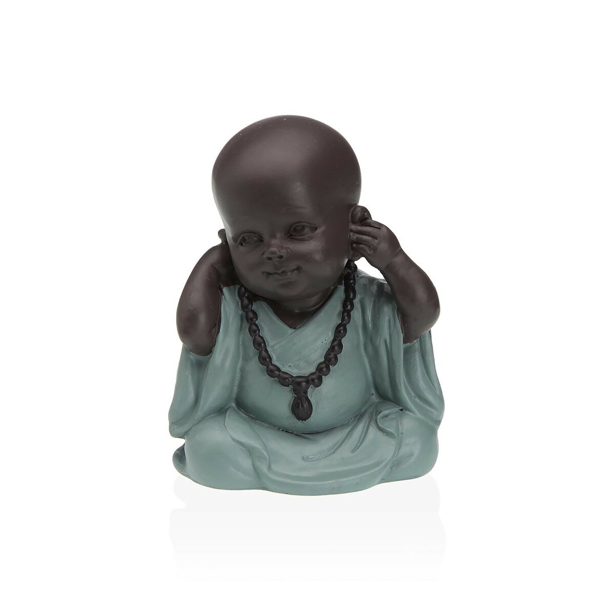 Decorative Figure Versa Resin Buddha 6,5 x 10 x 8,5 cm Decorative Figure Versa Resin Buddha 6,5 x 10 x 8,5 cm