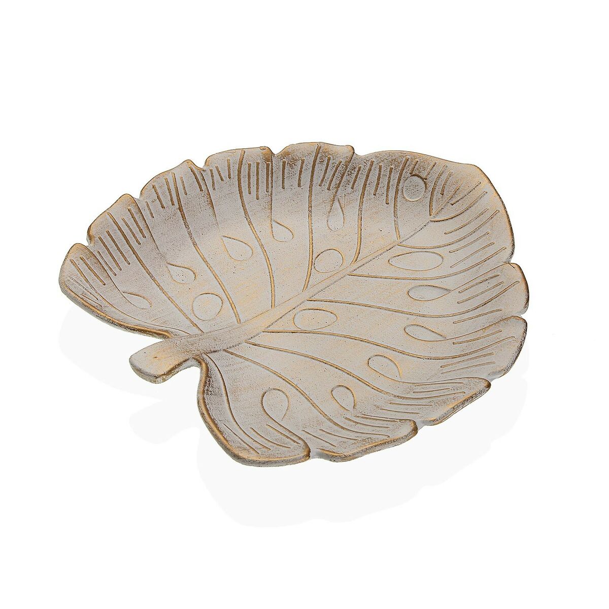 Centerpiece Versa Golden Sheet 17 x 3 x 28 cm