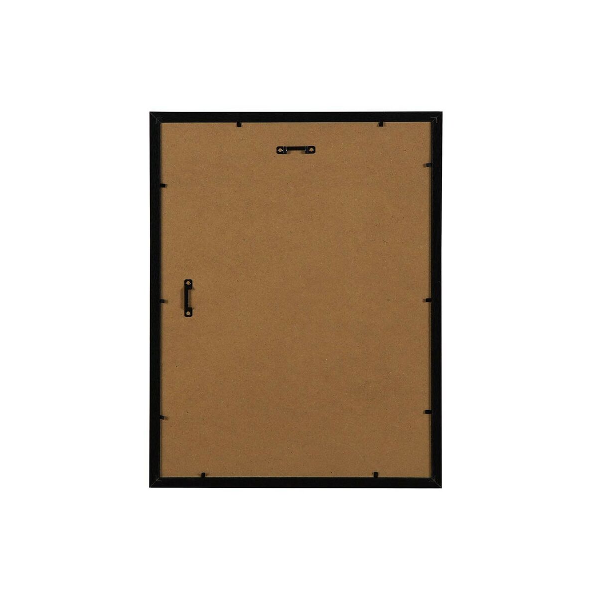 Photo frame Versa Black MDF Wood Vintage