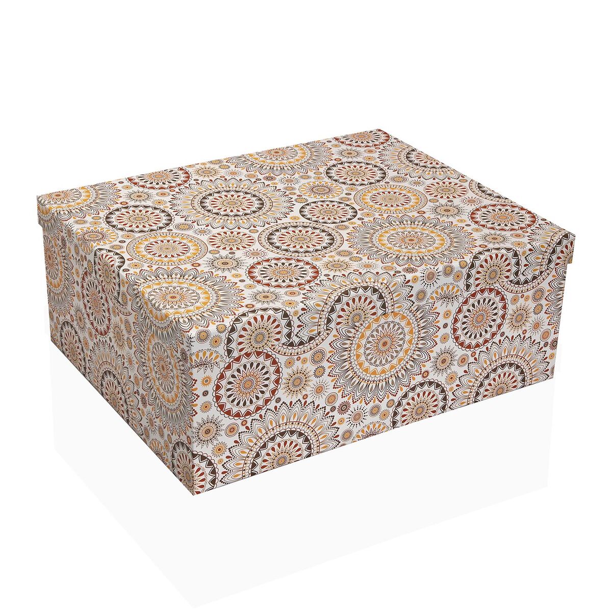 Set of decorative boxes Versa MARRAKECH Cardboard (15 Pieces)