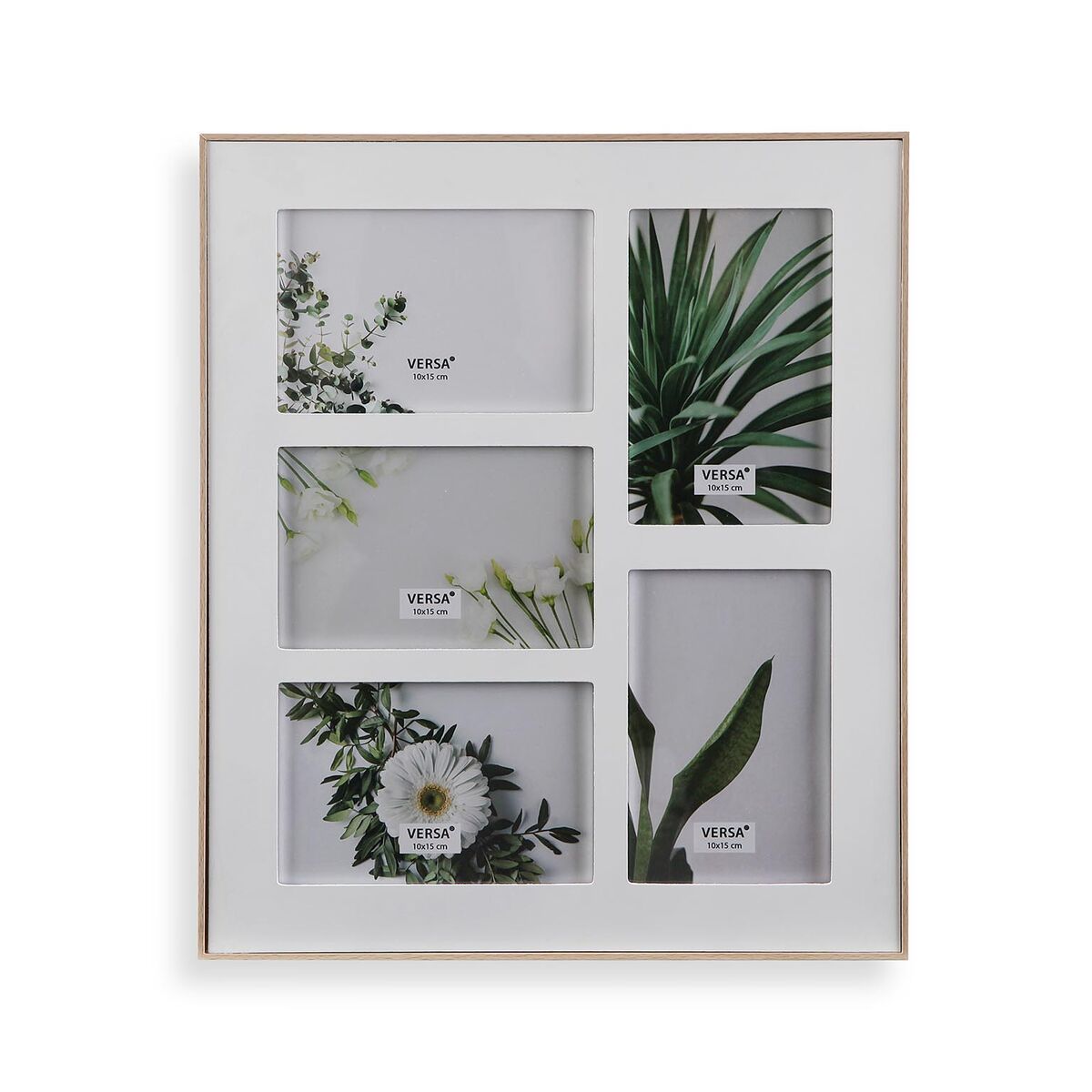 Photo frame Versa White Wood 36 x 30,5 cm