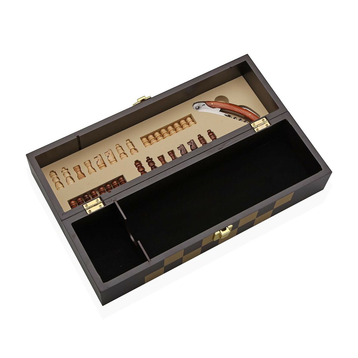 Set of Wine Accessories Versa Steel Plastic 7 x 7 x 32 cm