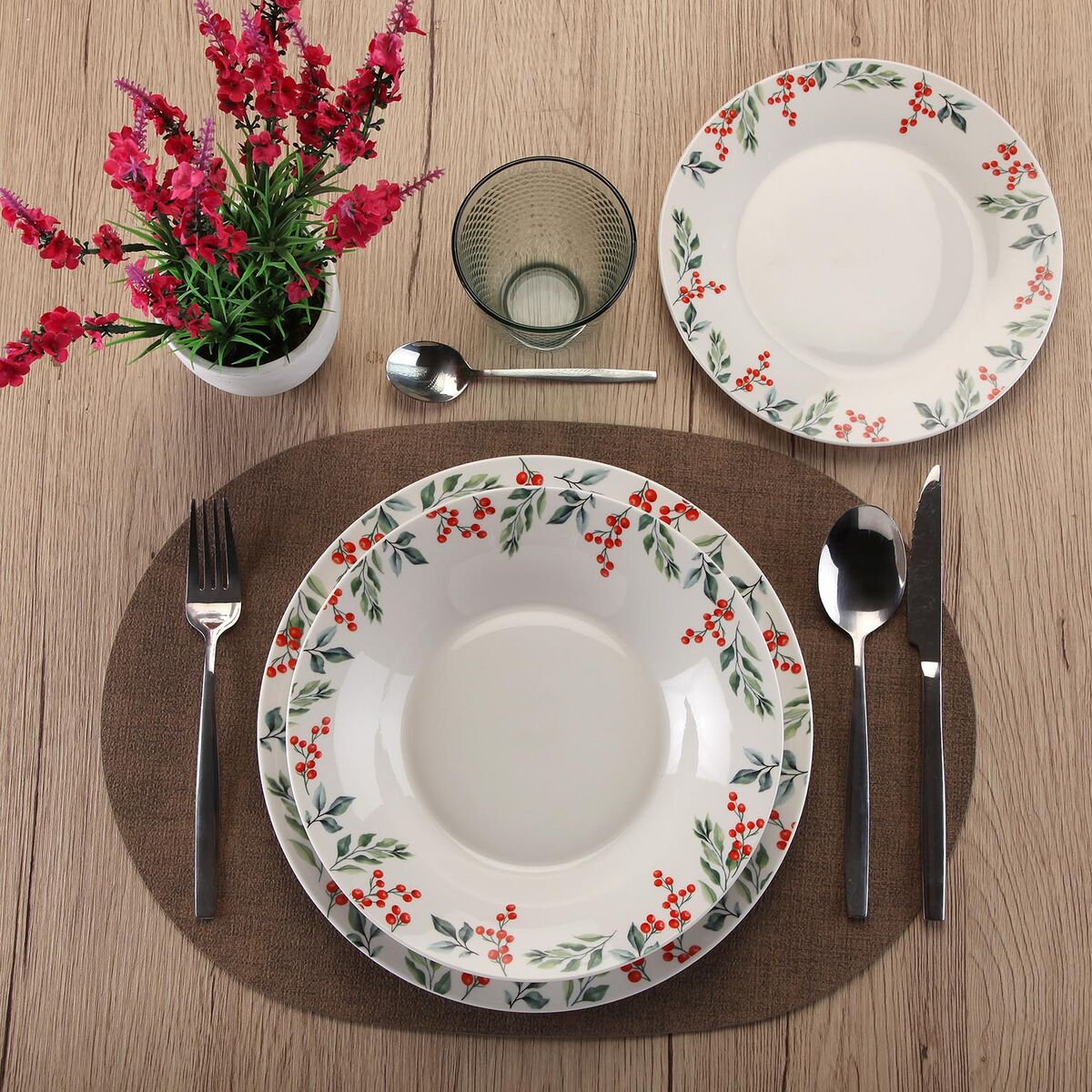 Tableware Versa Porcelain 18 Pieces