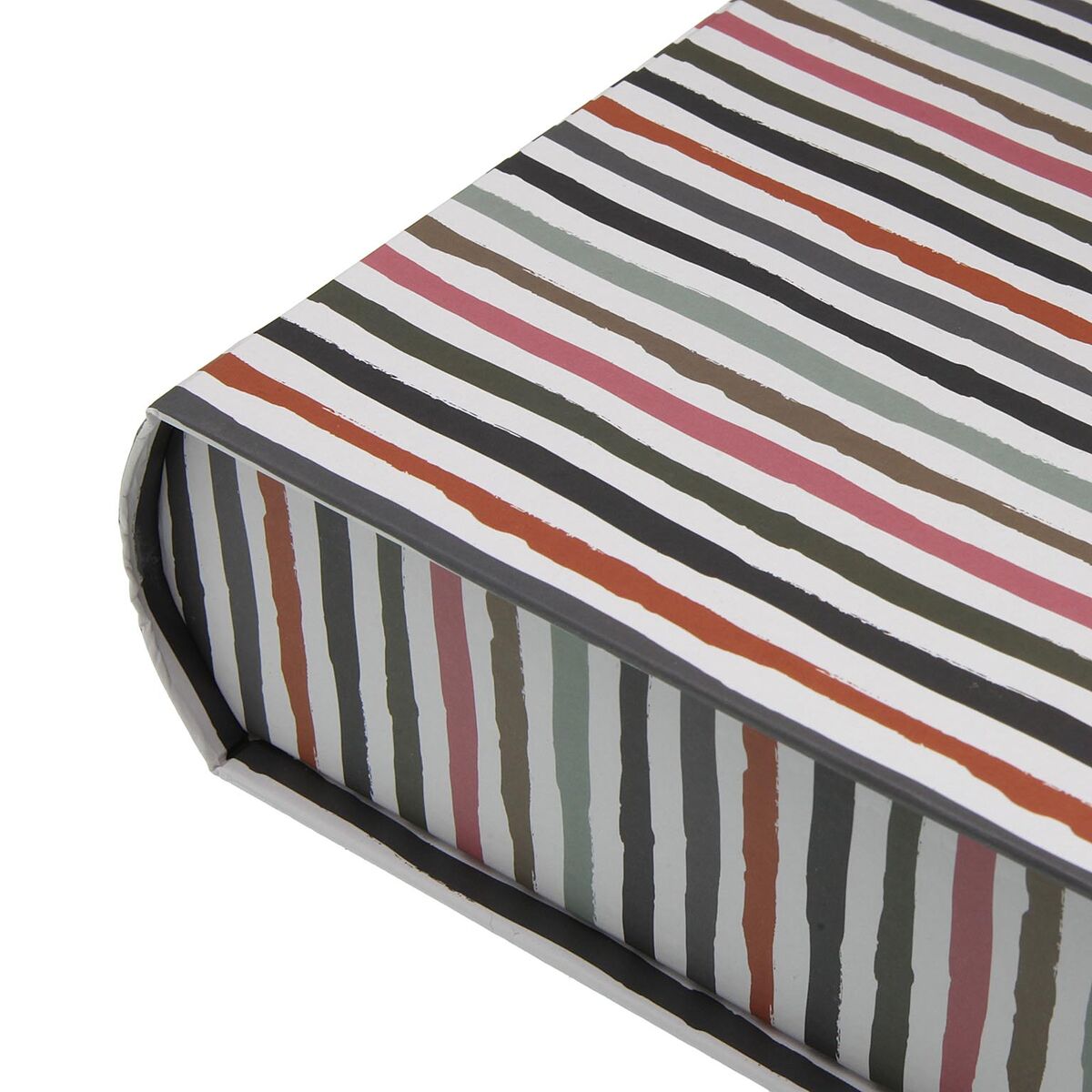 Decorative box Versa Canvas MDF Wood Book