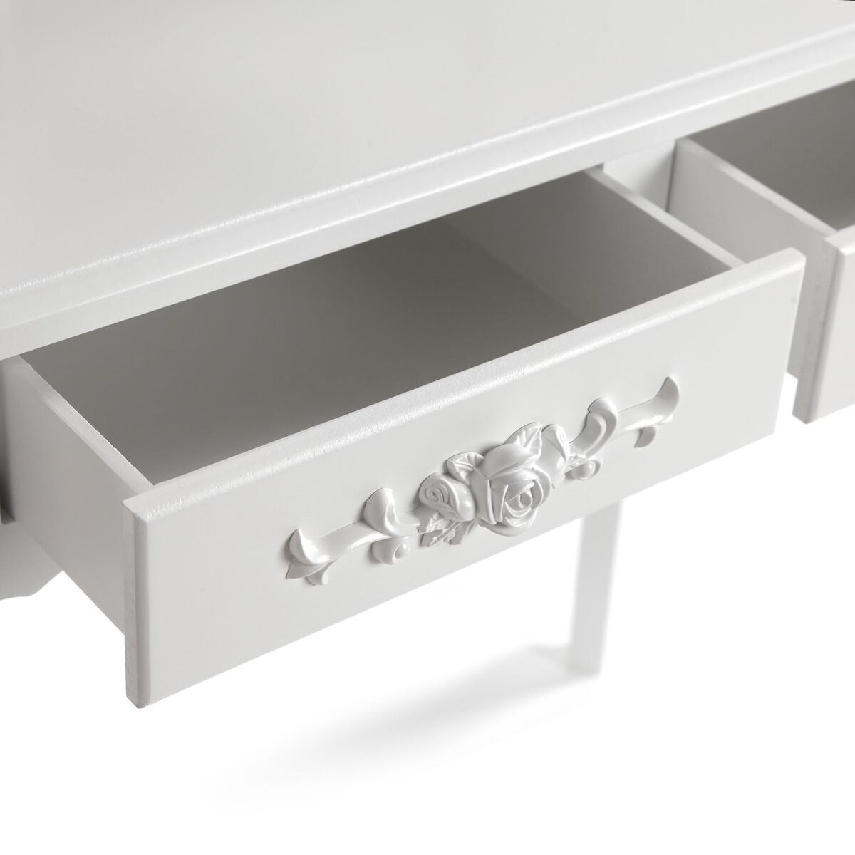 Dresser Versa White Wood Crystal MDF Wood 40 x 146 x 75 cm