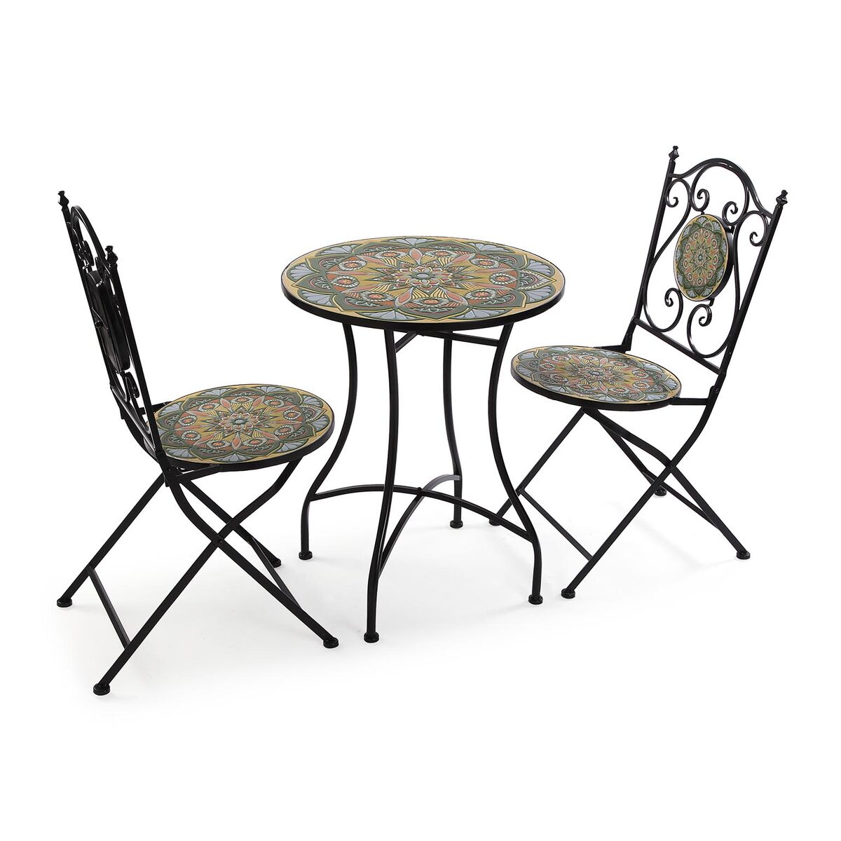 Table set with 2 chairs Versa Italo 60 x 71 x 60 cm