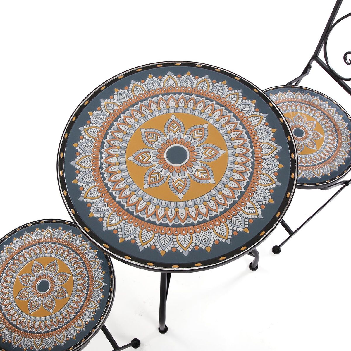 Table set with 2 chairs Versa Creta 60 x 71 x 60 cm