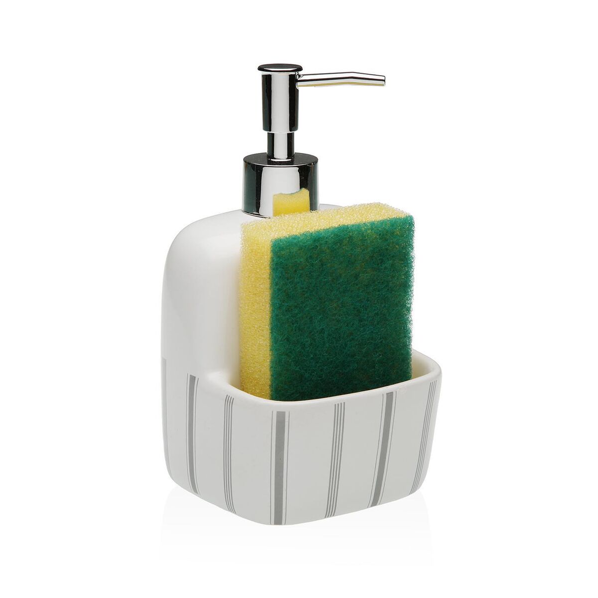 Soap Dispenser Versa Ceramic 9,4 x 17,8 x 10,5 cm