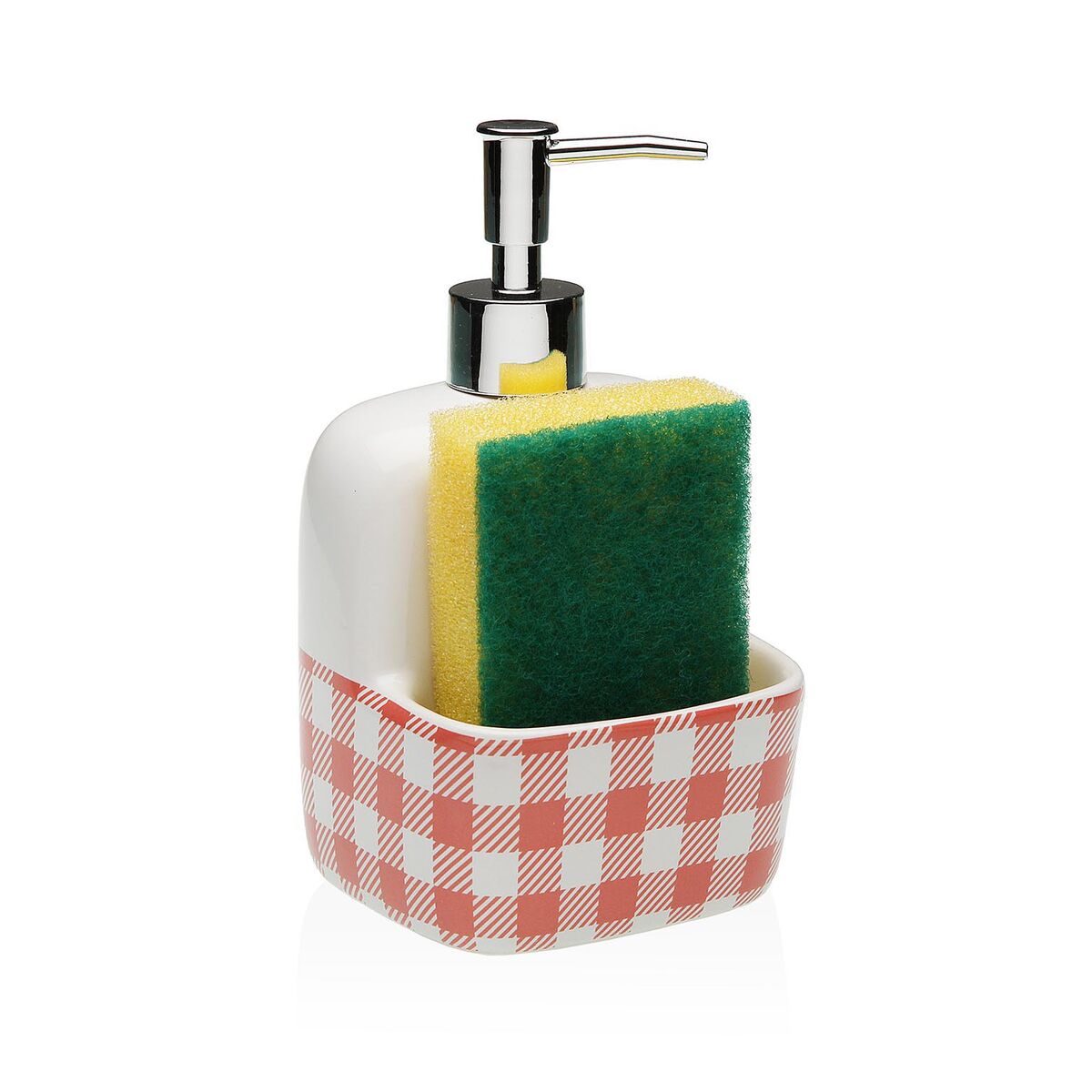 Soap Dispenser Versa Ceramic 9,4 x 17,8 x 10,5 cm