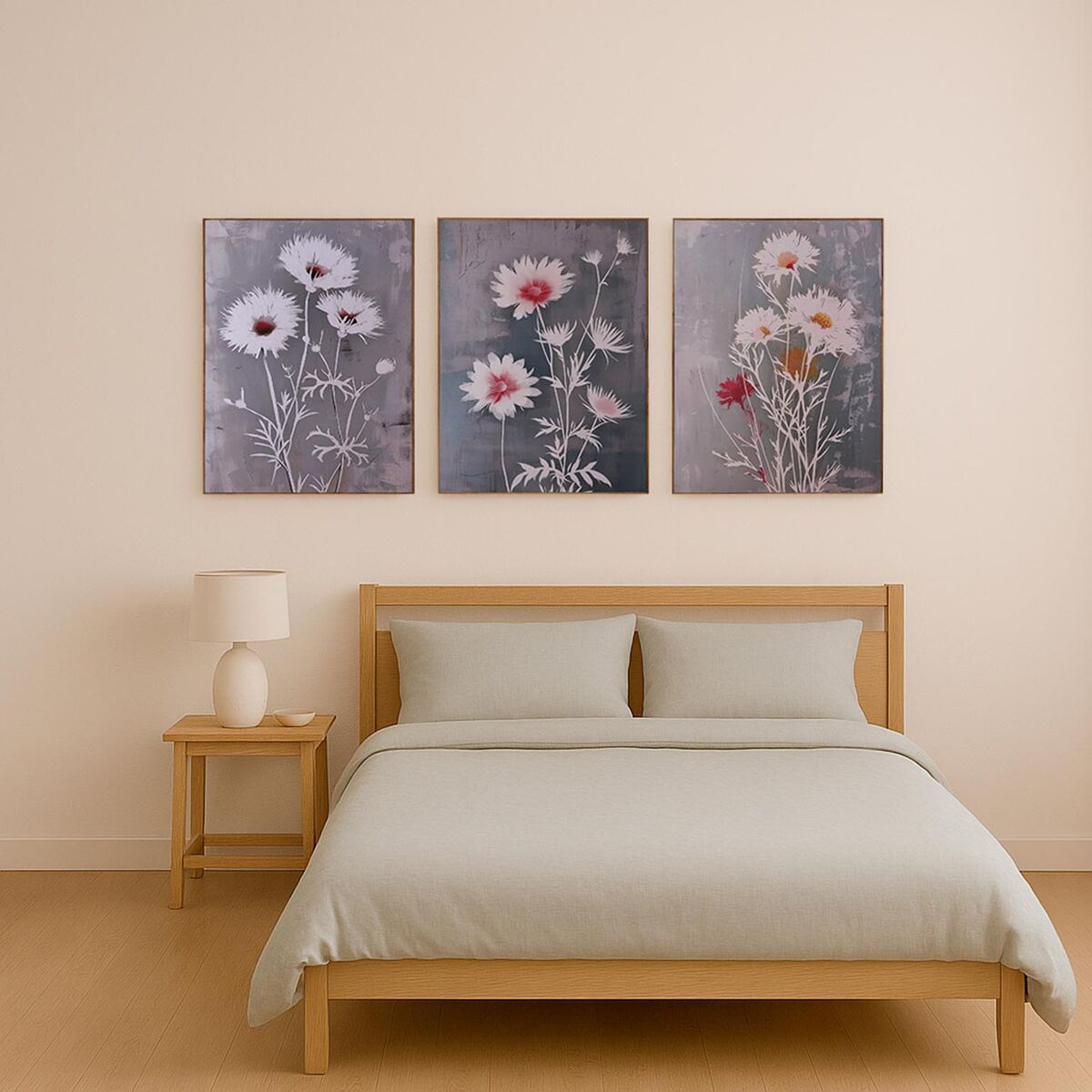 Painting Versa Flowers 2,5 x 60 x 40 cm