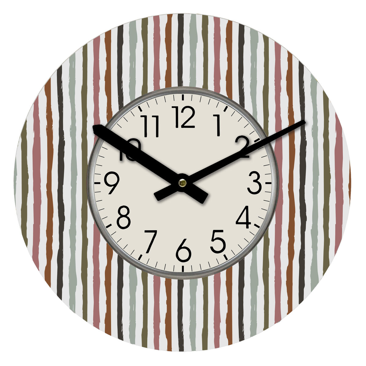 Wall Clock Versa Wood 4 x 30 x 30 cm