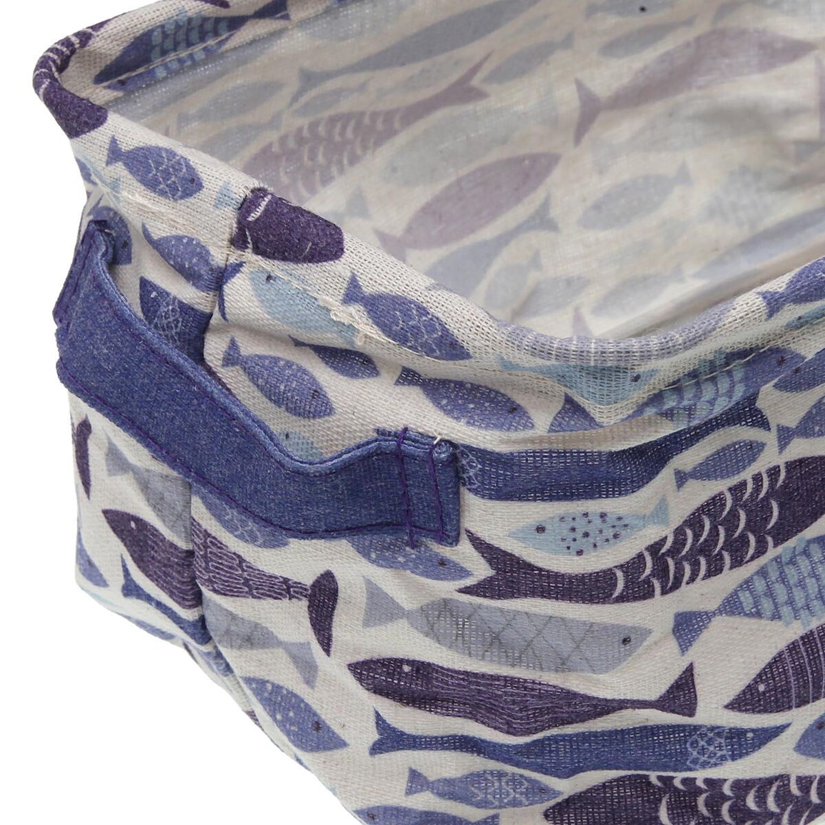 Basket set Versa Aqua 2 18 x 14 x 28 cm