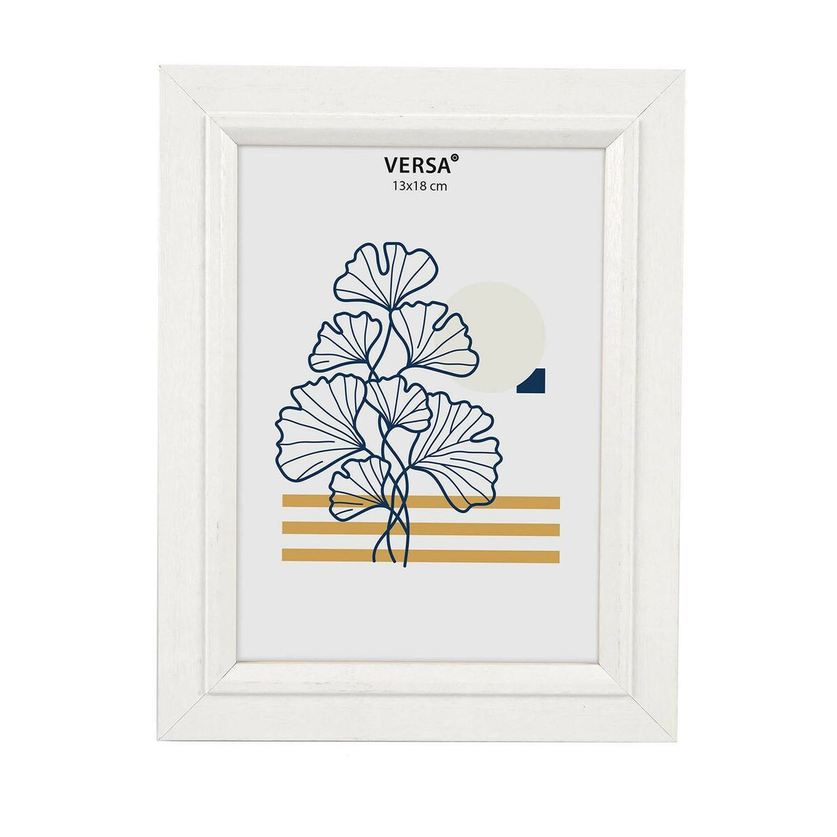 Photo frame Versa White MDF Wood Vintage 1,5 x 22 x 17 cm