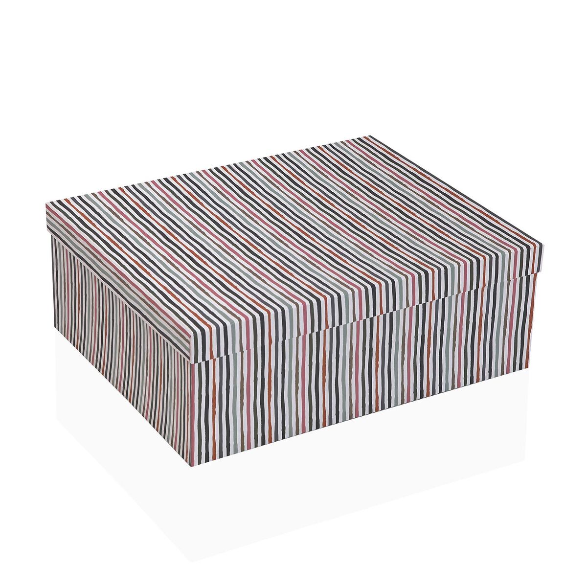 Set of decorative boxes Versa Cardboard (15 Pieces)