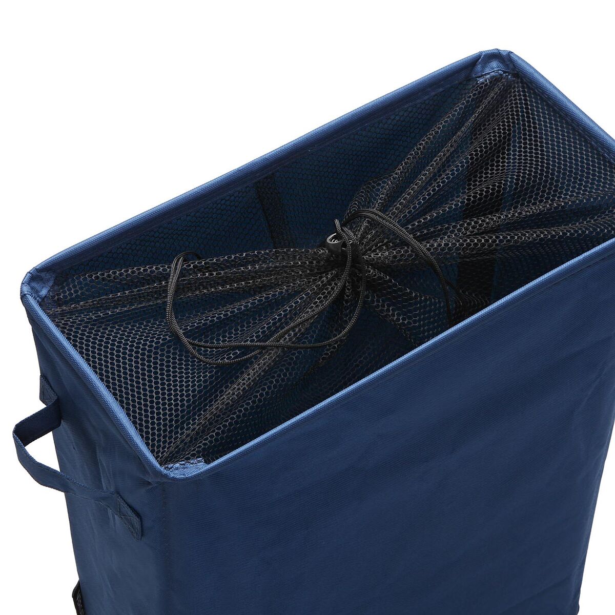 Laundry basket Versa Blue Minimalist 18,5 x 58 x 39 cm