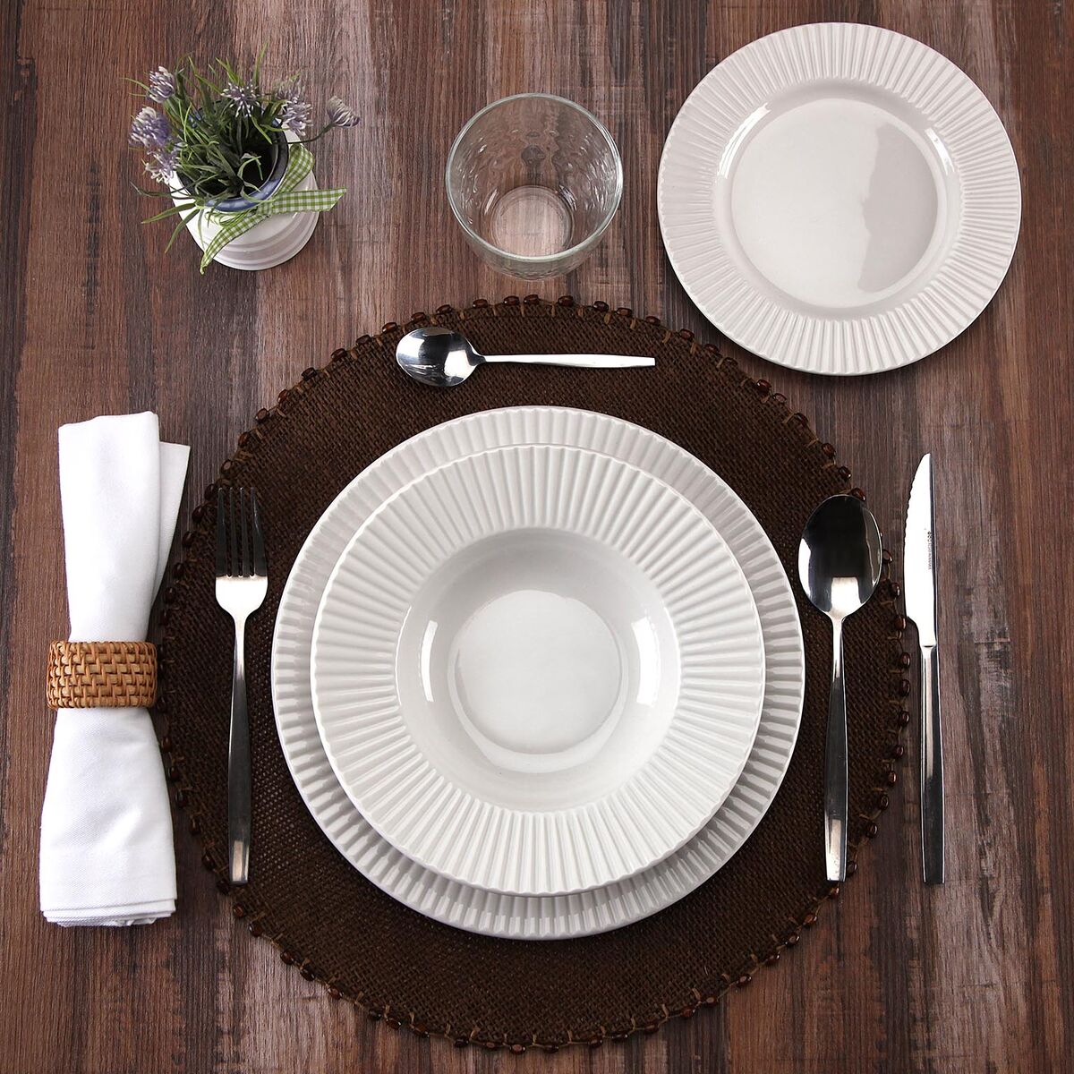 Tableware Versa Porcelain 18 Pieces