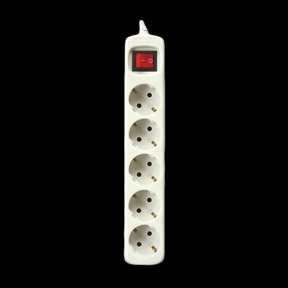 Power Socket – 5 sockets with Switch Silver Electronics 9635 (1,5 m)