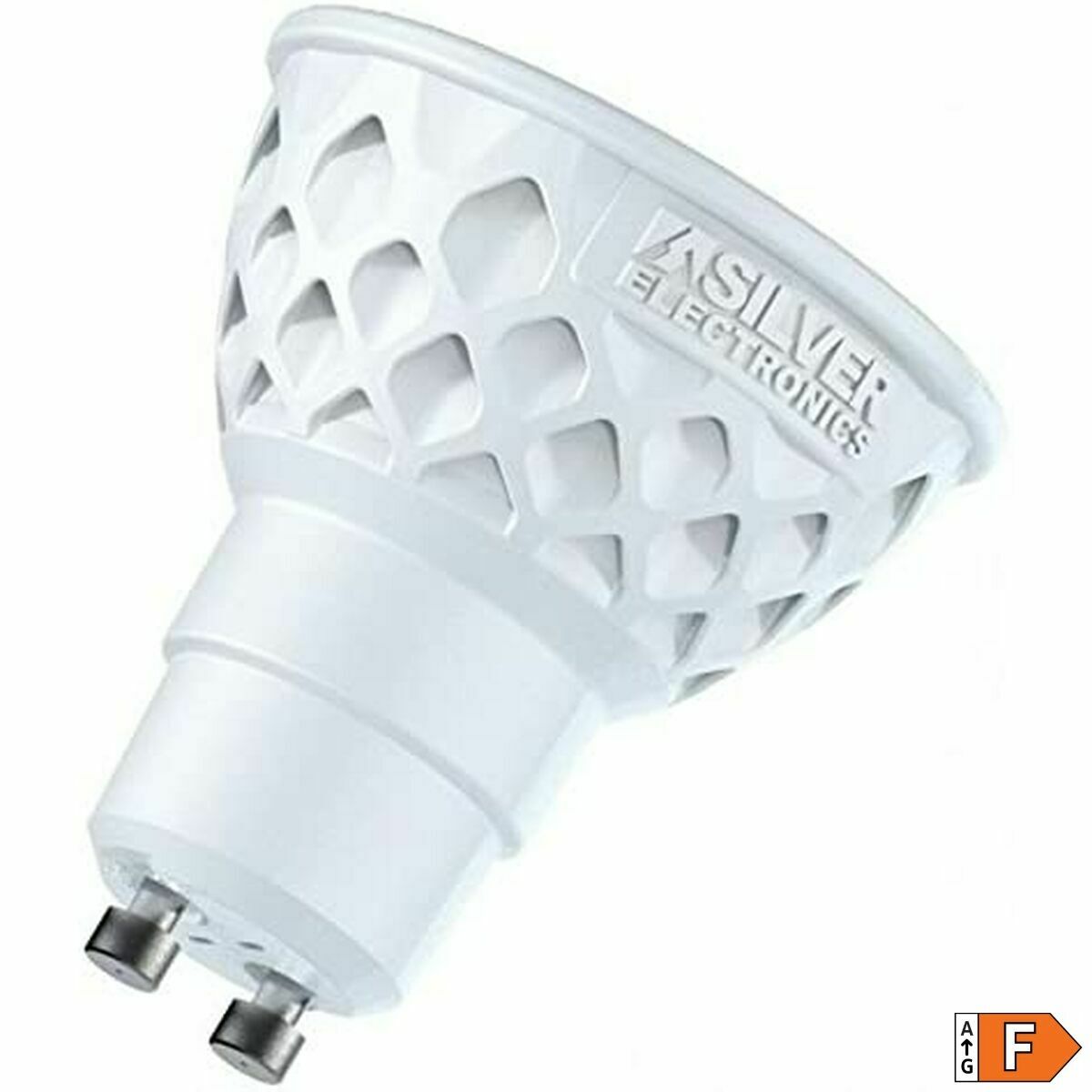 LED lamp Silver Electronics 440110 GU10 4W GU10 3000K LED lamp Silver Electronics 440110 GU10 4W GU10 3000K