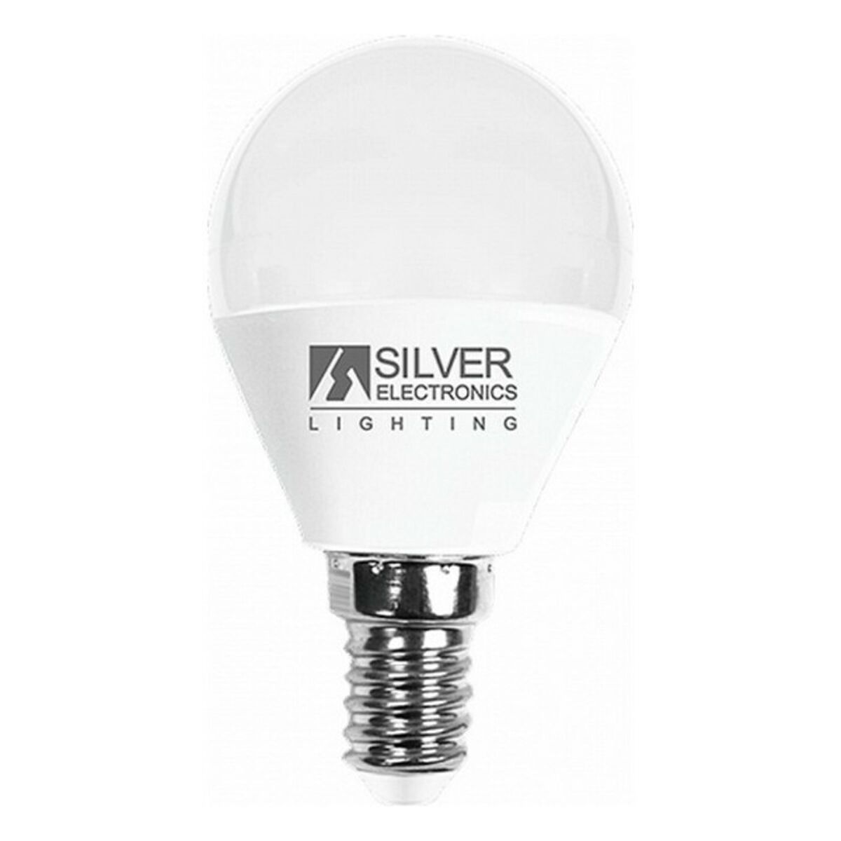 Spherical LED Light Bulb Silver Electronics E14 7W Warm light Spherical LED Light Bulb Silver Electronics E14 7W Warm light