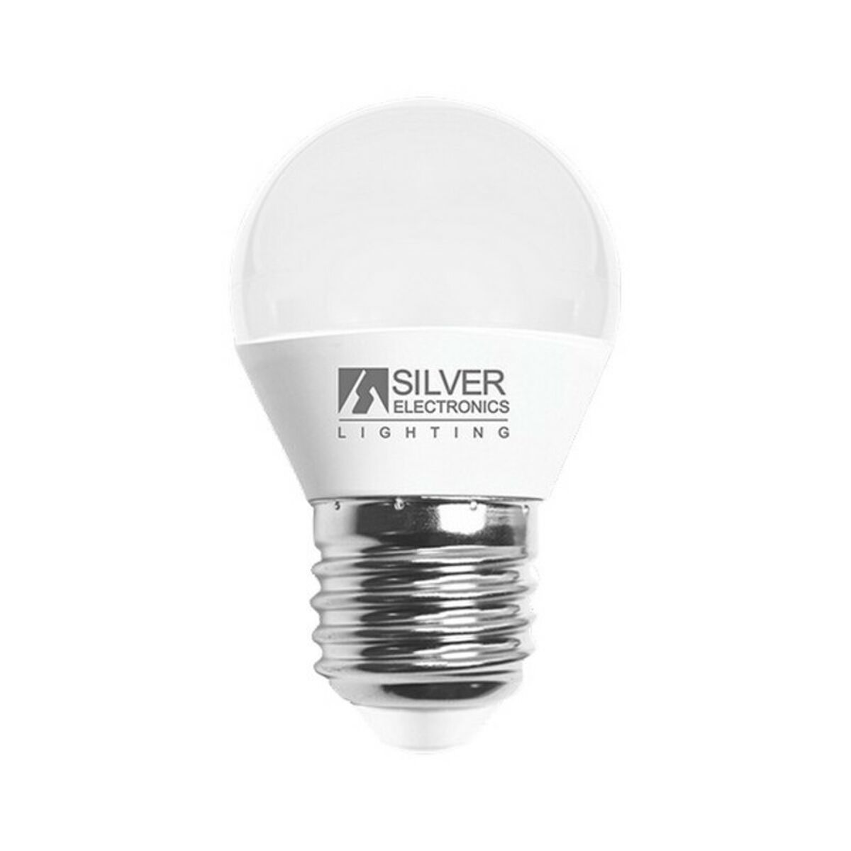 Spherical LED Light Bulb Silver Electronics 960727 E27 7W Spherical LED Light Bulb Silver Electronics 960727 E27 7W