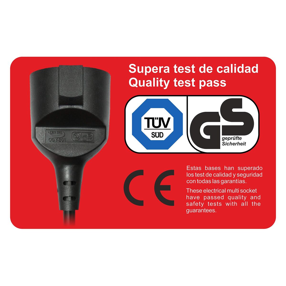 Extension Lead Silver Electronics 9225