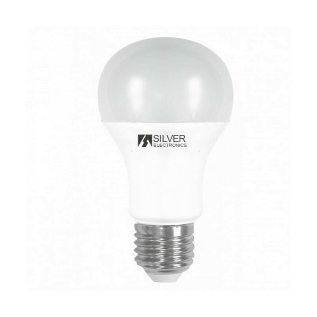 Spherical LED Light Bulb Silver Electronics 981527 E27 15W Spherical LED Light Bulb Silver Electronics 981527 E27 15W