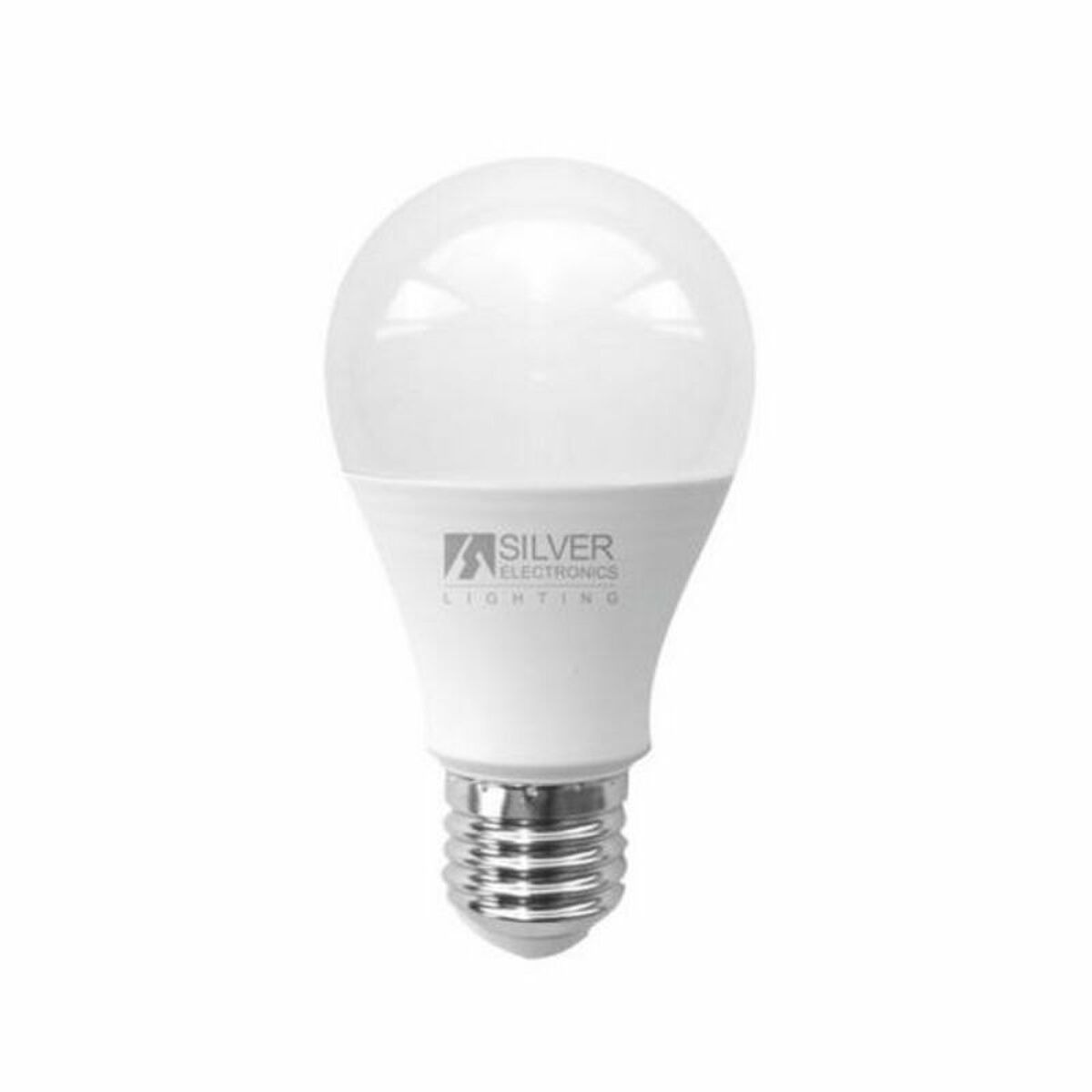 Spherical LED Light Bulb Silver Electronics ECO E27 15W White light Spherical LED Light Bulb Silver Electronics ECO E27 15W White light