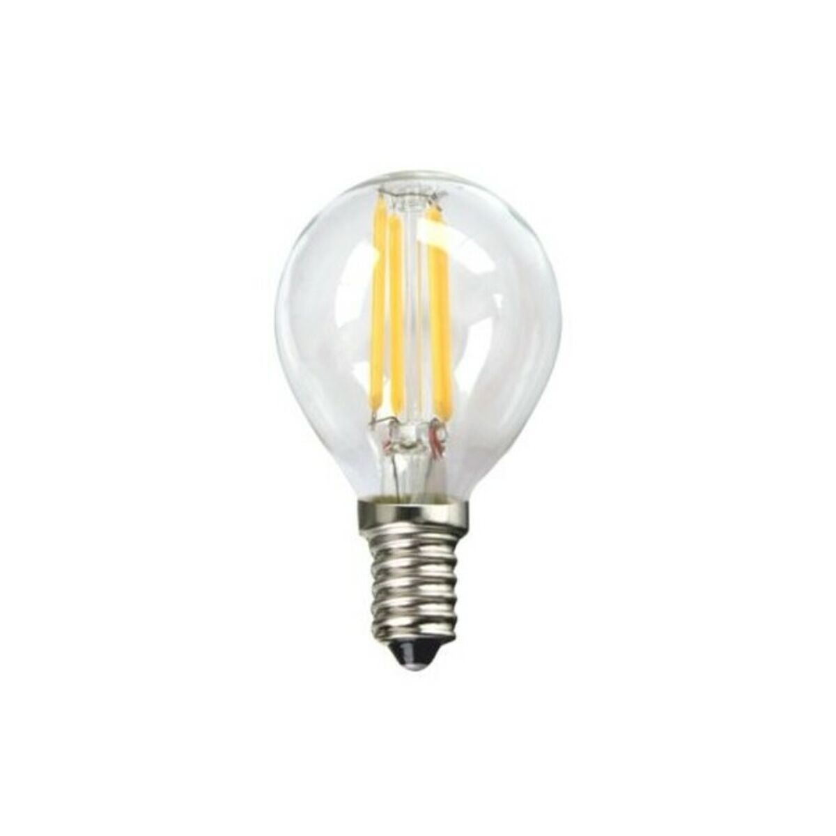 Spherical LED Light Bulb Silver Electronics 1960314 E14 4W 3000K A++ (Warm light) Spherical LED Light Bulb Silver Electronics 1960314 E14 4W 3000K A++ (Warm light)