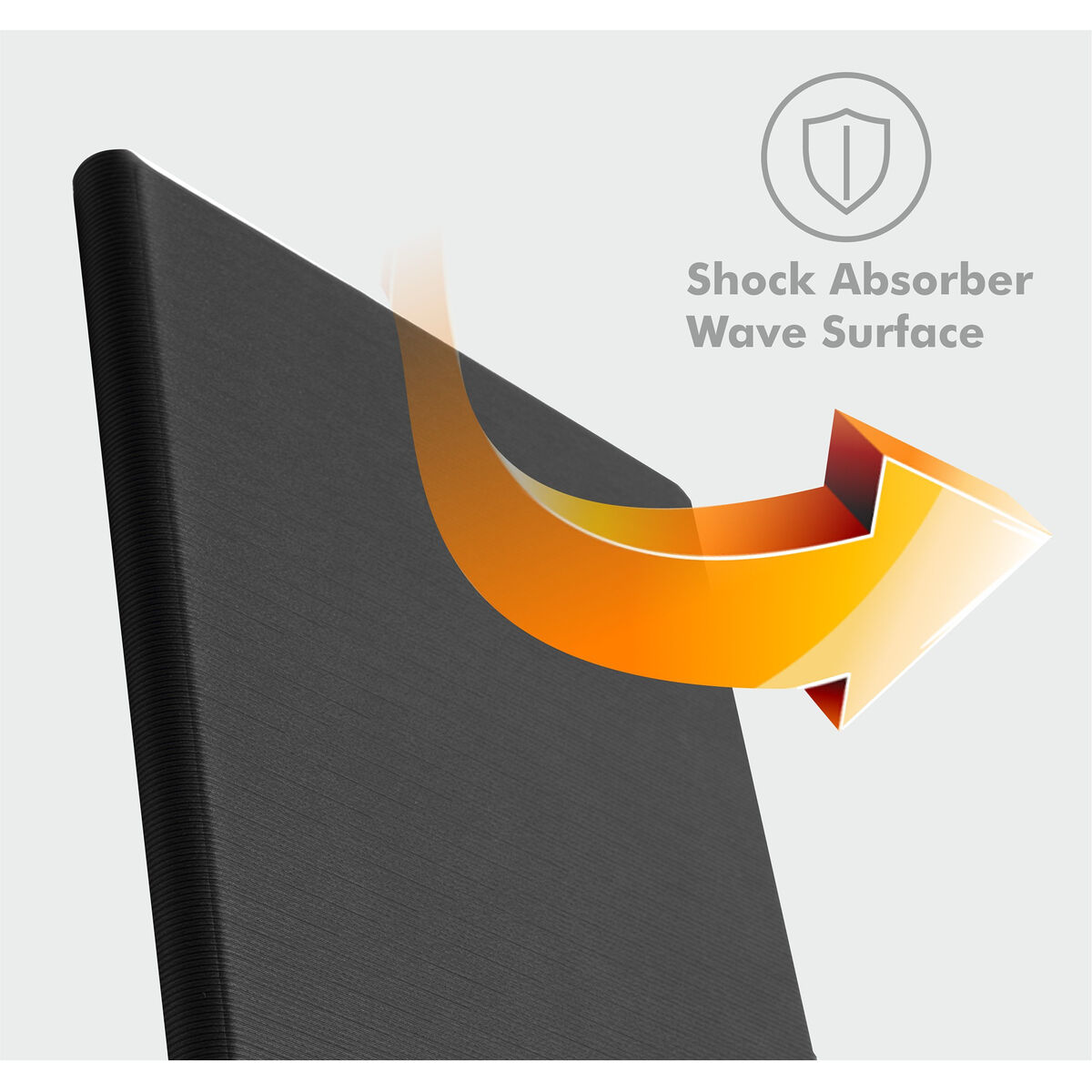 Tablet cover Silver Electronics 112004440199 Black