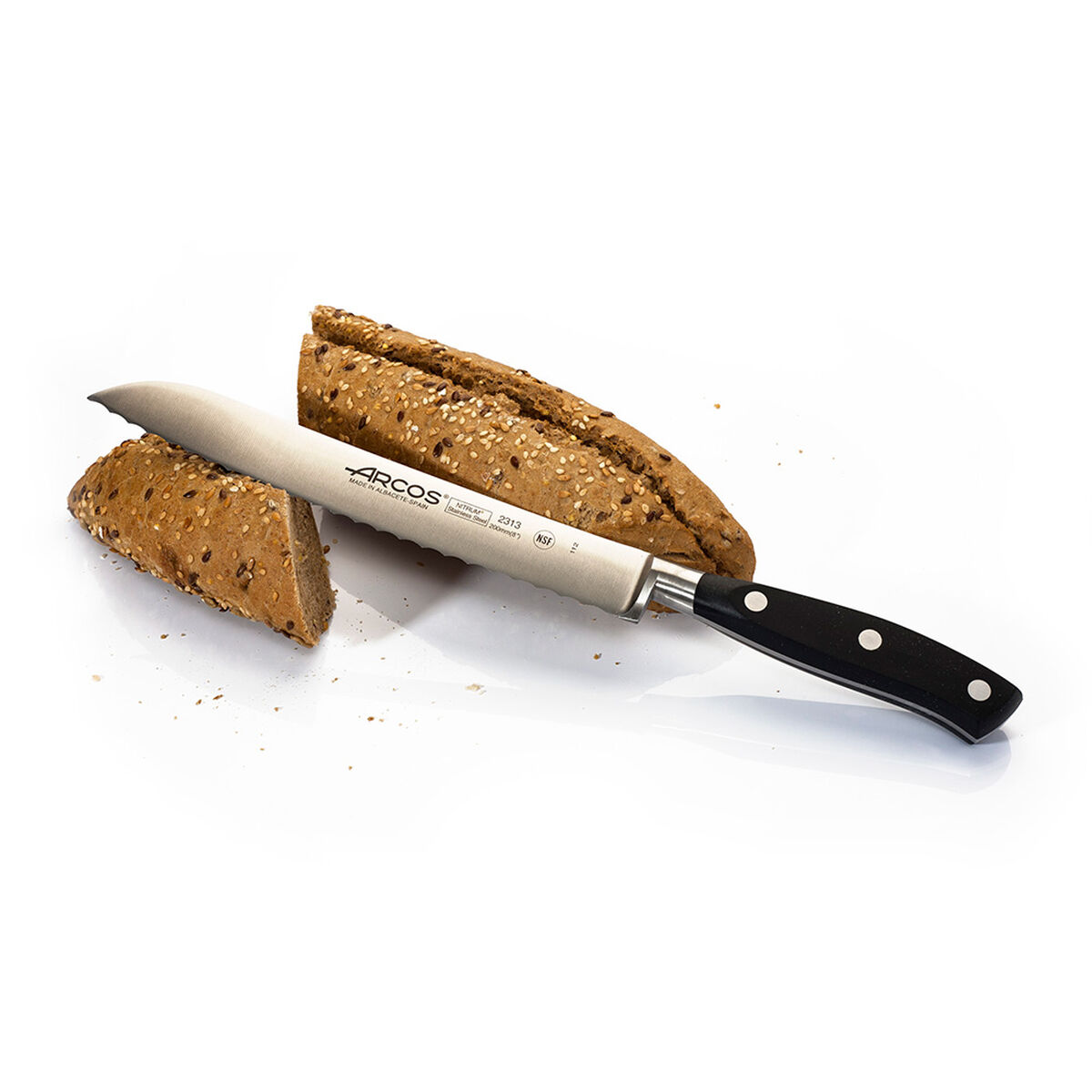 Bread Knife Arcos serie riviera Steel 20 cm