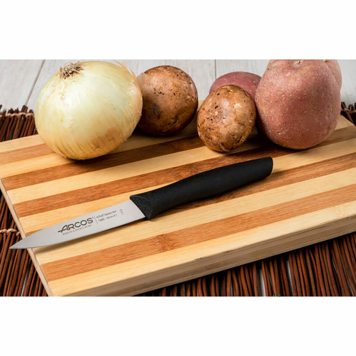 Shredding Knife Arcos serie nova Black Stainless steel polypropylene 10 cm