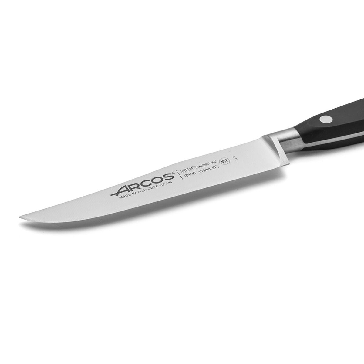 Kitchen Knife Arcos serie riviera Black Steel 15 cm 6″